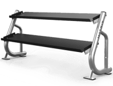 Подставка под гантели 1.8 метра (2-ух ярусная, плоская) Matrix Magnum A697 | Matrix Fitness | mtrx-fitness.ru