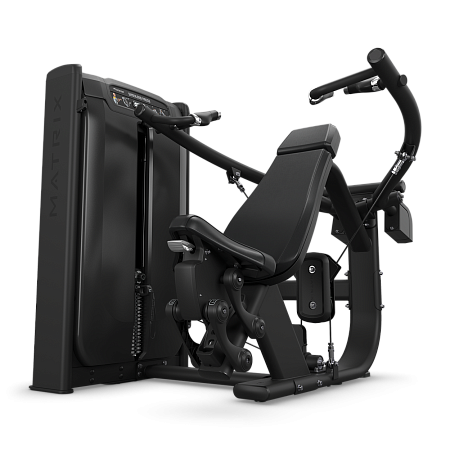 Жим от плеч с консолью Matrix Onyx Ultra G7-S23-03-OE | Matrix Fitness | mtrx-fitness.ru