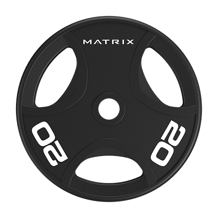 Диск с уретановым покрытием 1,25 кг. Matrix MAC-1.25URE-PL | Matrix Fitness | mtrx-fitness.ru