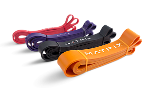 Эспандер 25 мм, черный Matrix MAC-STR-BAND-BLK | Matrix Fitness | mtrx-fitness.ru