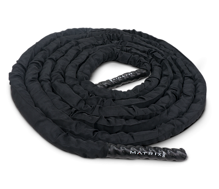 Канат напольный, длина 10 м, диаметр 3,8 см.(с чехлом) Matrix MAC-ROPE-SL-1.5X30 | Matrix Fitness | mtrx-fitness.ru