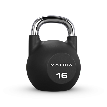 Гиря с уретановым покрытием 16 кг. Matrix MAC-16URE-KB | Matrix Fitness | mtrx-fitness.ru