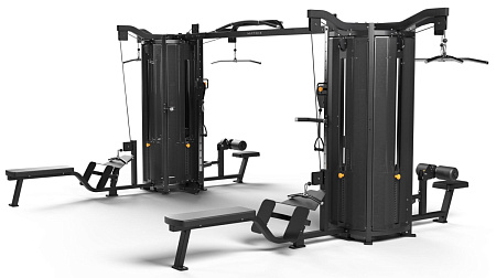 Мультистанция 8-ми позиционная Matrix G1-MS80 | Matrix Fitness | mtrx-fitness.ru