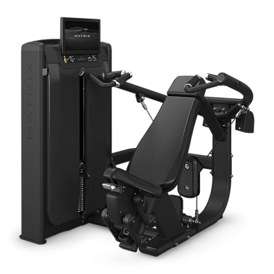 Жим от плеч с консолью Matrix Onyx Ultra G7-S23-03-OE | Matrix Fitness | mtrx-fitness.ru