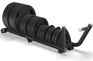 Горизонтальная стойка для весовых дисков Matrix Magnum MG-A301 | Matrix Fitness | mtrx-fitness.ru