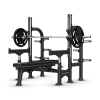 Скамья горизонтальная для жима со страховочными упорами Matrix Magnum MG-A78S | Matrix Fitness | mtrx-fitness.ru