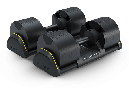 Гантель наборная (пара) 32 кг. Matrix DB32 | Matrix Fitness | mtrx-fitness.ru