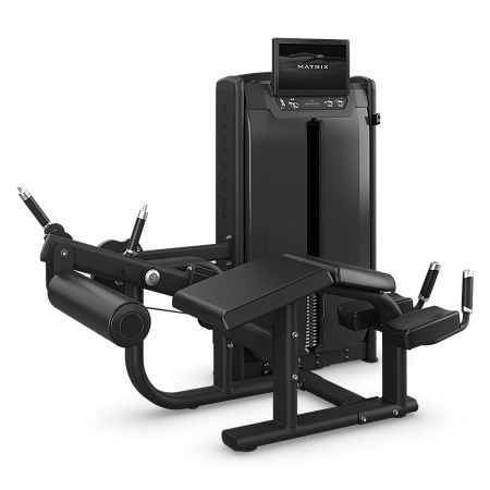 Сгибание ног лежа с консолью Matrix Onyx Ultra G7-S73-03-OE | Matrix Fitness | mtrx-fitness.ru