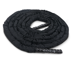 Канат напольный, длина 10 м, диаметр 3,8 см.(с чехлом) Matrix MAC-ROPE-SL-1.5X30 | Matrix Fitness | mtrx-fitness.ru