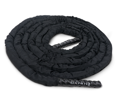 Канат напольный, длина 10 м, диаметр 3,8 см.(с чехлом) Matrix MAC-ROPE-SL-1.5X30 | Matrix Fitness | mtrx-fitness.ru