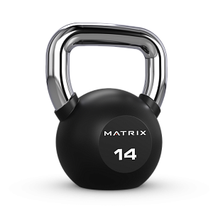 Гиря обрезиненная 14 кг. Matrix MAC-14RUB-KB-ST | Matrix Fitness | mtrx-fitness.ru