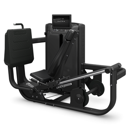 Жим ногами с консолью Matrix Onyx Ultra G7-S70-03-OE | Matrix Fitness | mtrx-fitness.ru