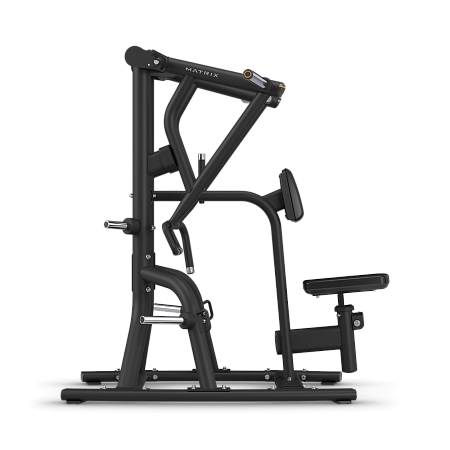 Тяга снизу с упором в грудь (независимые рычаги Matrix Magnum MG-PL38 | Matrix Fitness | mtrx-fitness.ru