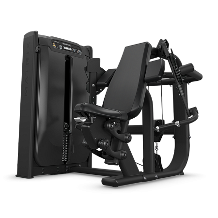 Независимая бицепс-машина с консолью Matrix Onyx Ultra G7-S40-03-OE | Matrix Fitness | mtrx-fitness.ru