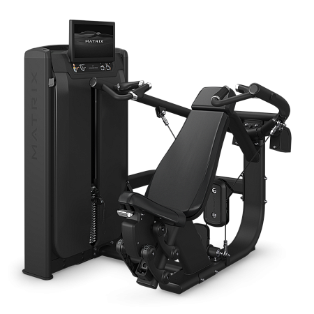 Жим от плеч с консолью Matrix Onyx Ultra G7-S23-03-OE | Matrix Fitness | mtrx-fitness.ru