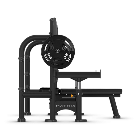 Скамья горизонтальная для жима со страховочными упорами Matrix Magnum MG-A78S | Matrix Fitness | mtrx-fitness.ru