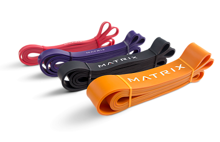 Эспандер 25 мм, черный Matrix MAC-STR-BAND-BLK | Matrix Fitness | mtrx-fitness.ru