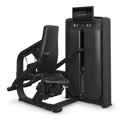 Отжимание сидя с консолью Matrix Onyx Ultra G7-S42-03-OE | Matrix Fitness | mtrx-fitness.ru