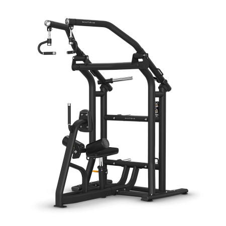 Тяга сверху с вращающимися рукоятками (независимые рычаги). Matrix Magnum MG-PL37 | Matrix Fitness | mtrx-fitness.ru