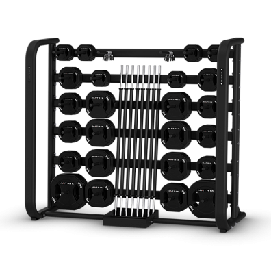 Стойка для бодипампов на 20 комплектов. Matrix MAC-GROUPX-RACK | Matrix Fitness | mtrx-fitness.ru