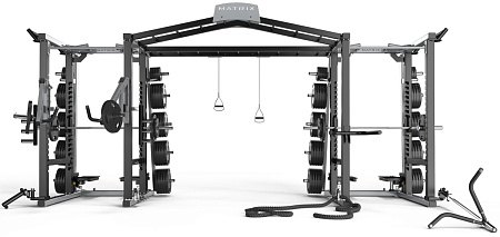 Силовая рама Matrix Magnum Double Mega Rack MG-MR47x2 | Matrix Fitness | mtrx-fitness.ru