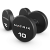 Гантели с уретановым покрытием, 6 кг. Matrix MAC-06URE-STUDB | Matrix Fitness | mtrx-fitness.ru