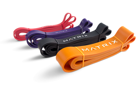 Эспандер 18 мм, фиолетовый Matrix MAC-STR-BAND-PURP | Matrix Fitness | mtrx-fitness.ru