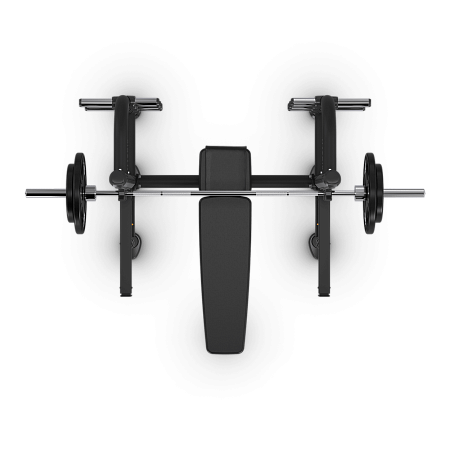 Скамья горизонтальная для жима со страховочными упорами Matrix Magnum MG-A78S | Matrix Fitness | mtrx-fitness.ru