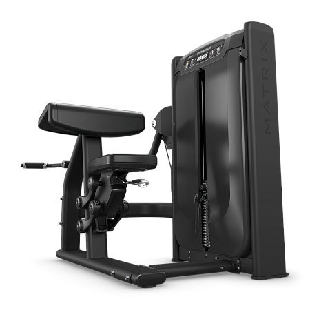 Бицепс сидя с консолью Matrix Onyx Ultra G7-S41-03-OE | Matrix Fitness | mtrx-fitness.ru
