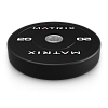 Диск бамперный обрезиненный 25 кг. Matrix MAC-25RUBBLK-BP | Matrix Fitness | mtrx-fitness.ru